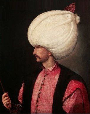 Султан Сулейман I (Пишний, Кануні). Тиціан, 1530 р.